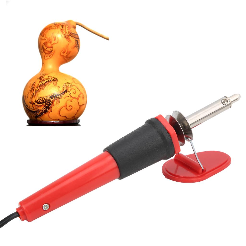 7Pcs Electric Soldering Iron Pyrography Woodworking Carving Stainless Steel Welding ToolsUS Plug 110V