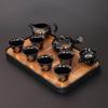 Handon Black Glaze Jianzhan Ceramic Tea Set