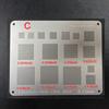 1/3 Piezas de alta calidad Plantilla Universal BGA Reballing agujero cuadrado Calentamiento directo Plantilla BGA para Teléfono móvil portátil CPU IC Chip