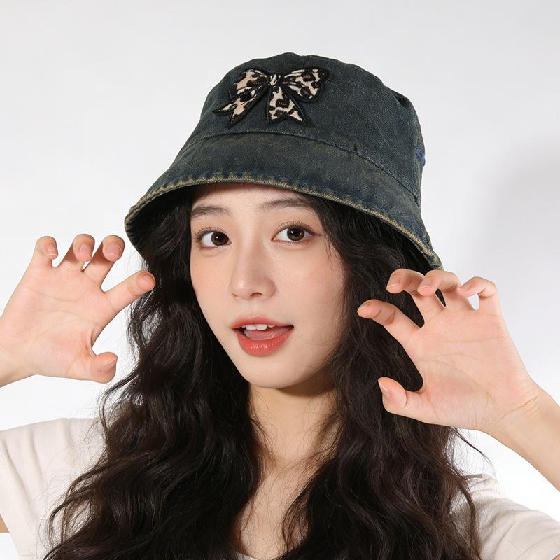 

Bucket hat women s spring and summer versatile sunscreen face small sun hat fashion bucket hat M（56-58cm）