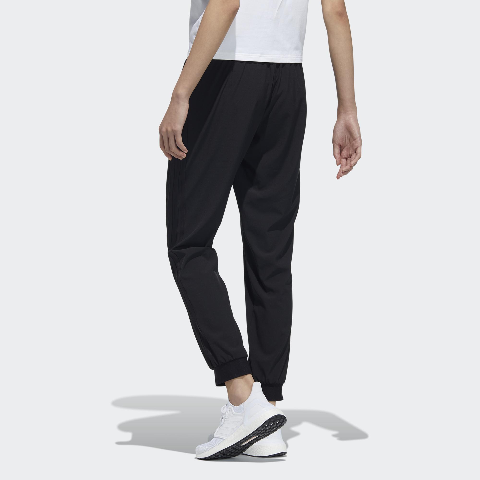 Adidas PT WV 3S зауженные к щиколотке вязаные спортивные брюки женские — фото 4