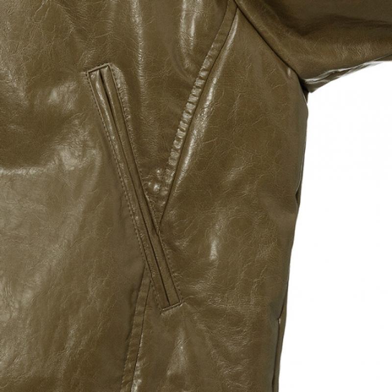 On On Fur Collar Leather Goose Down Nep5xma01 41