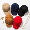 Versatile Corduroy Hat Velvet Hip Hop Hat Fashionable Baseball Hat  Outdoor