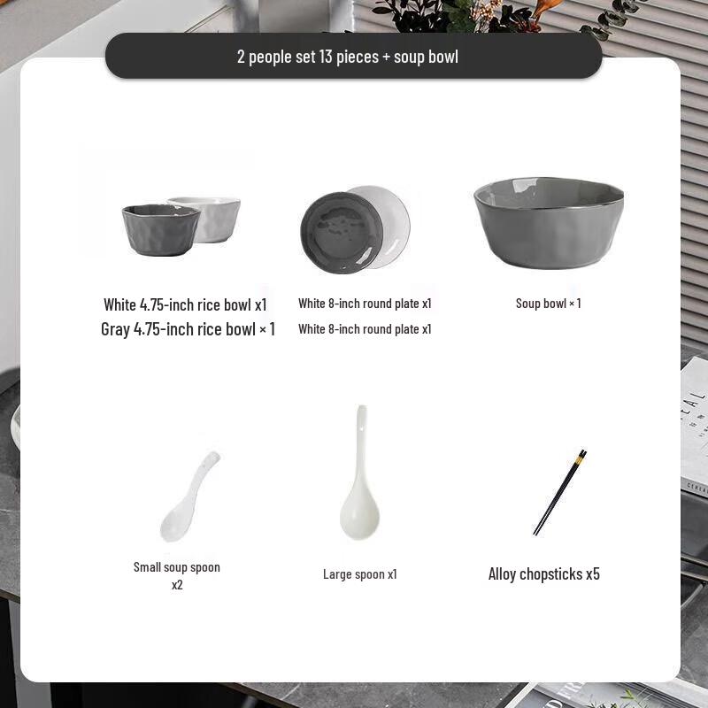 Zhi Shi Ästhetisches Keramik-Geschirrset