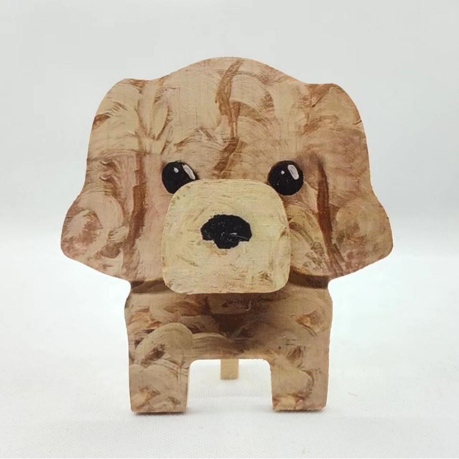 Wooden Animal Glasses Holder Display Stand for Office or Living Room Decor