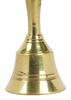 IBA Indianbeautifulart Handglocke aus Messing, Schulglocke, Rufdienstglocke mit Meenakari-Arbeit, Puja-Handglocke