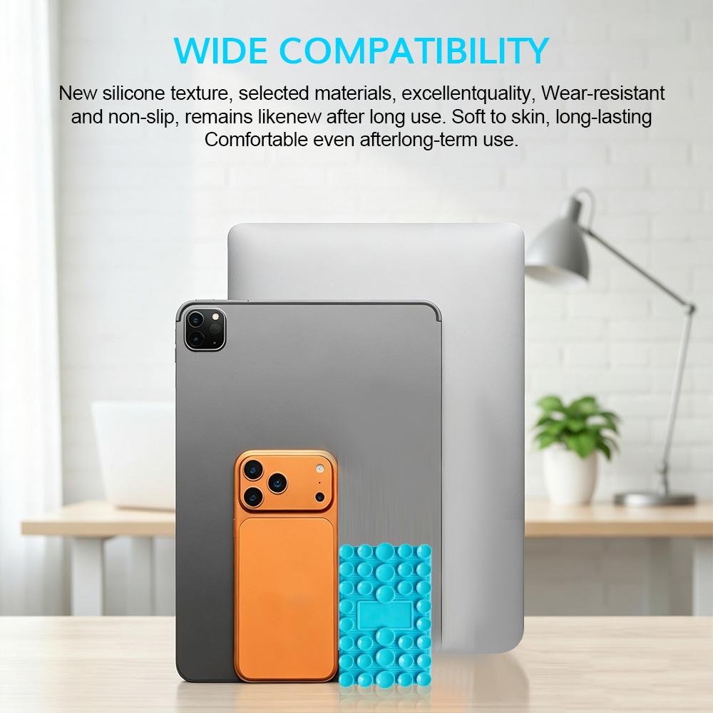 Portable Foldable Silicone Holder Bendable Freely Into Any Shape Multi-Angle Adjustable Flexible Stand for Mobile Phone Travel Accessory