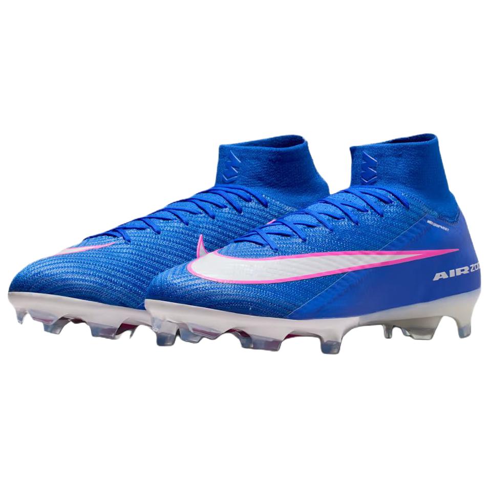 Nike Zoom Mercurial Superfly 10 Elite FG Racer Blue Pack Sneakers Unisex Bianco Rosa-Blast FQ1454-446