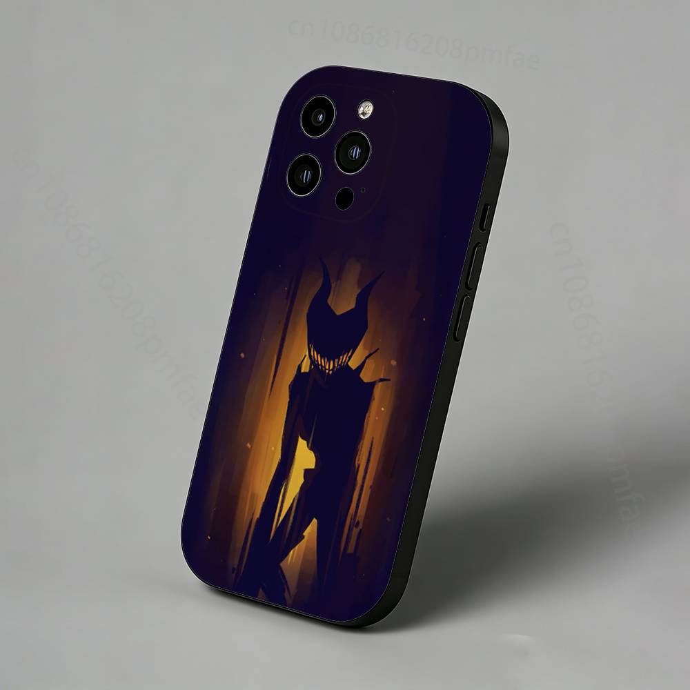

Machine B-Bendy and the Ink Slim Back Phone Case for iPhone 17,16,15,14,13,12,11 Pro,Max,Plus,X,XS,XR,SE,Mini Protective Cover iPhone15promax