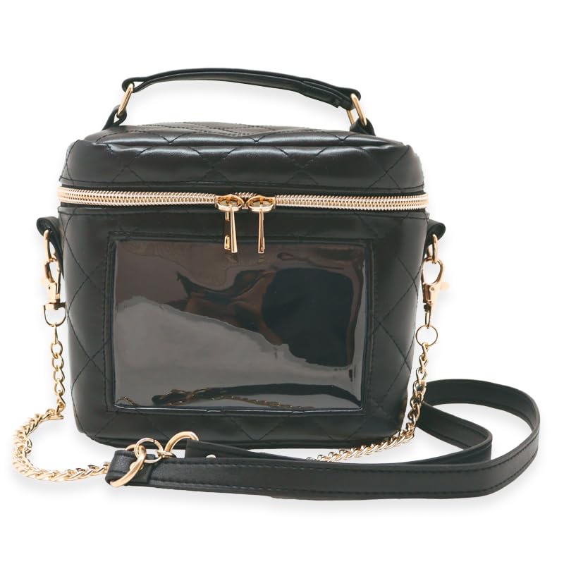 

CONC CO468 Plush Vanity Black nui. Bag, чёрный