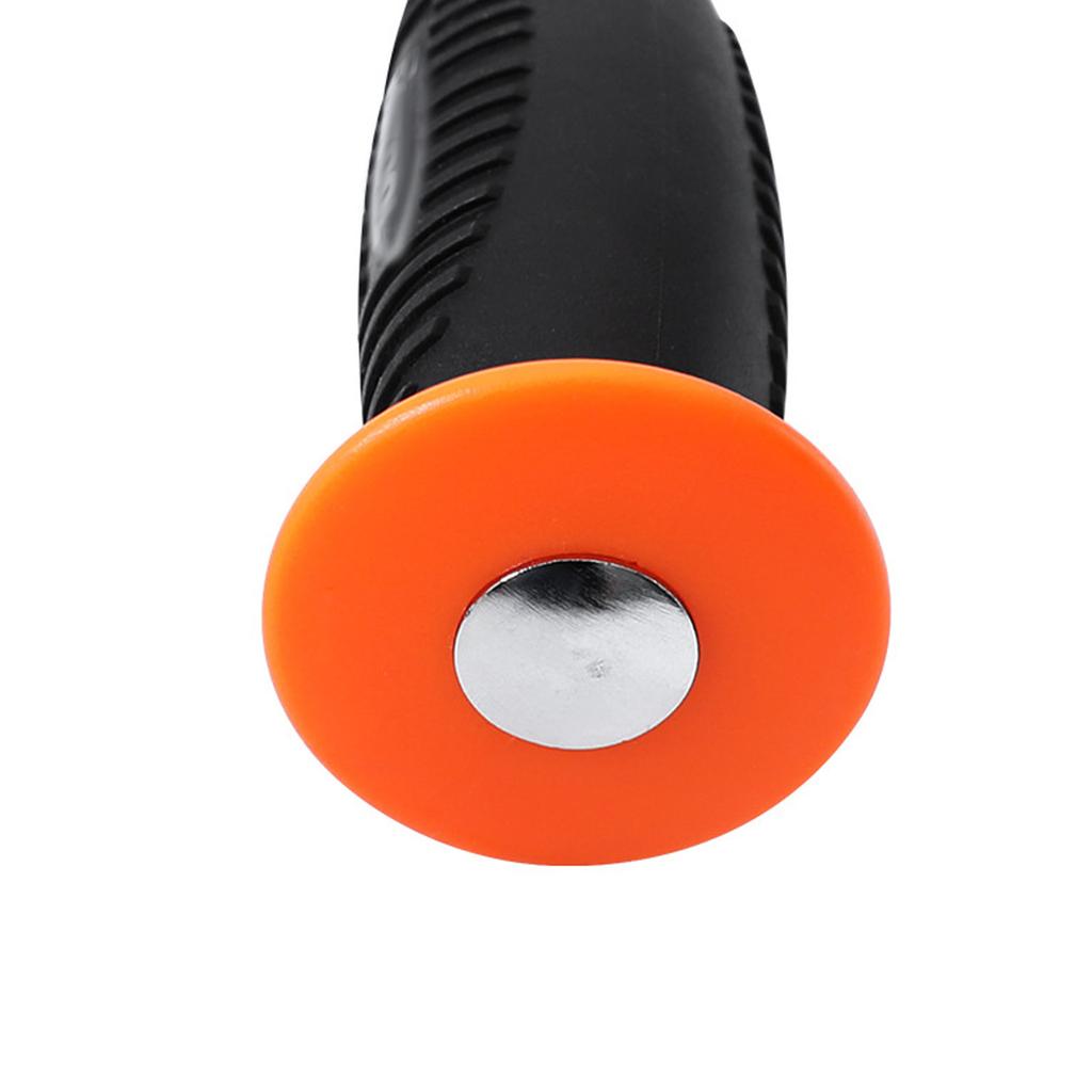 Heavy Duty Utility Pry Bar with Angled Tip and Nonslip Handle Lever Tool for Precisions Prying and Lifting Mechanic Tool
