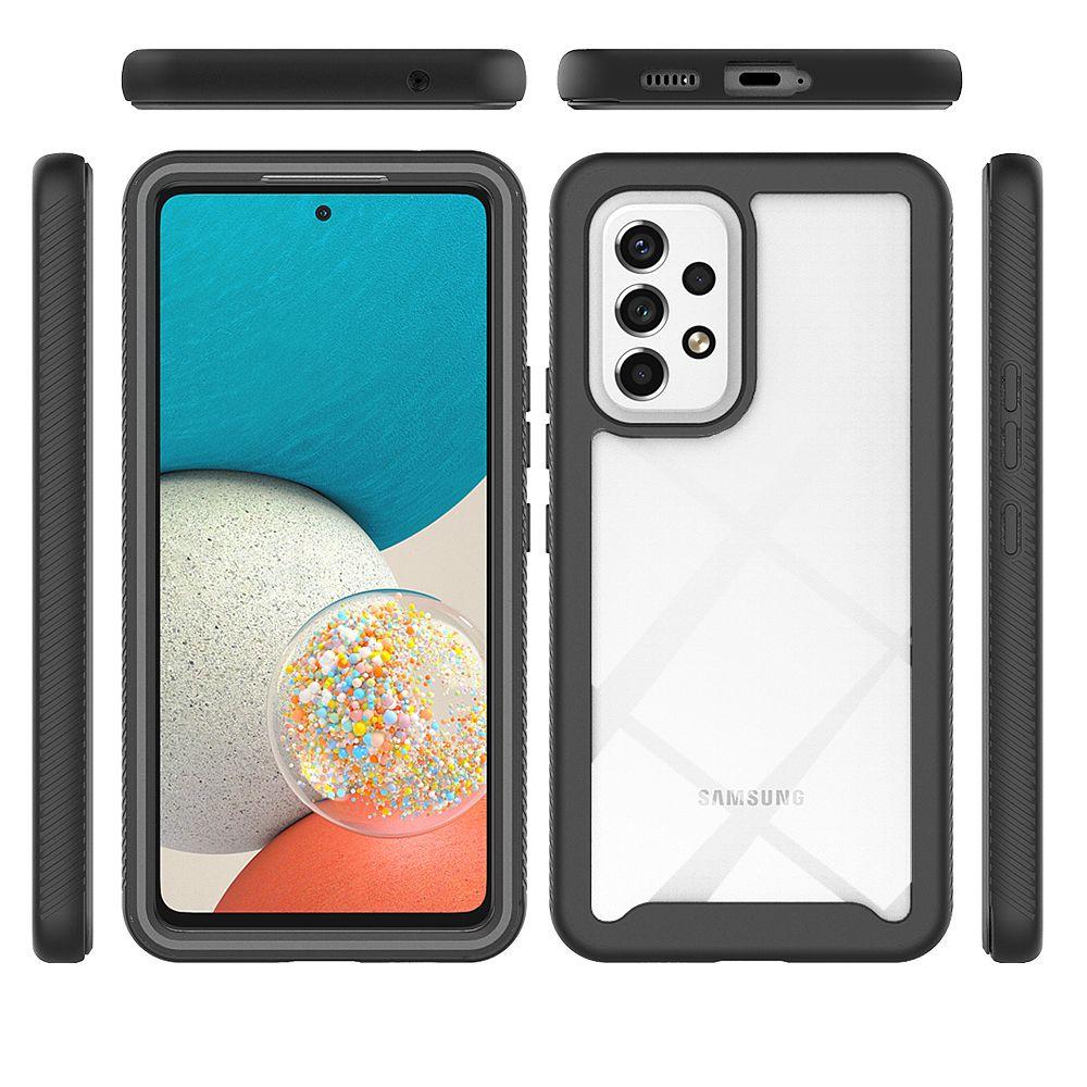 Case for Samsung Galaxy A53 5G, Shockproof, with foil, black