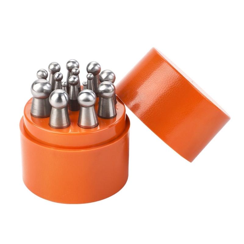 

Professional Punch Set Jewelry Crafting Tool Steel Texture Jewelry Workshop Equipment for Gold and Silver Working L