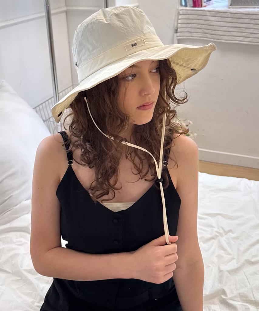 DELIDI Floura Bucket Hat (Light Yellow)
