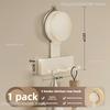 Strong Load-Bearing No Punching Suction Cup Hook Bathroom Wall Mounted Door Hanging Clothes Rack Clothes and Towel Racks