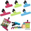 Bag Clips Large Chip Bag Clips Plastic Assorted Sizes Kitchen Storage Food Snack Seal Sealer Clamp for Coffee Bread Bags DJ001