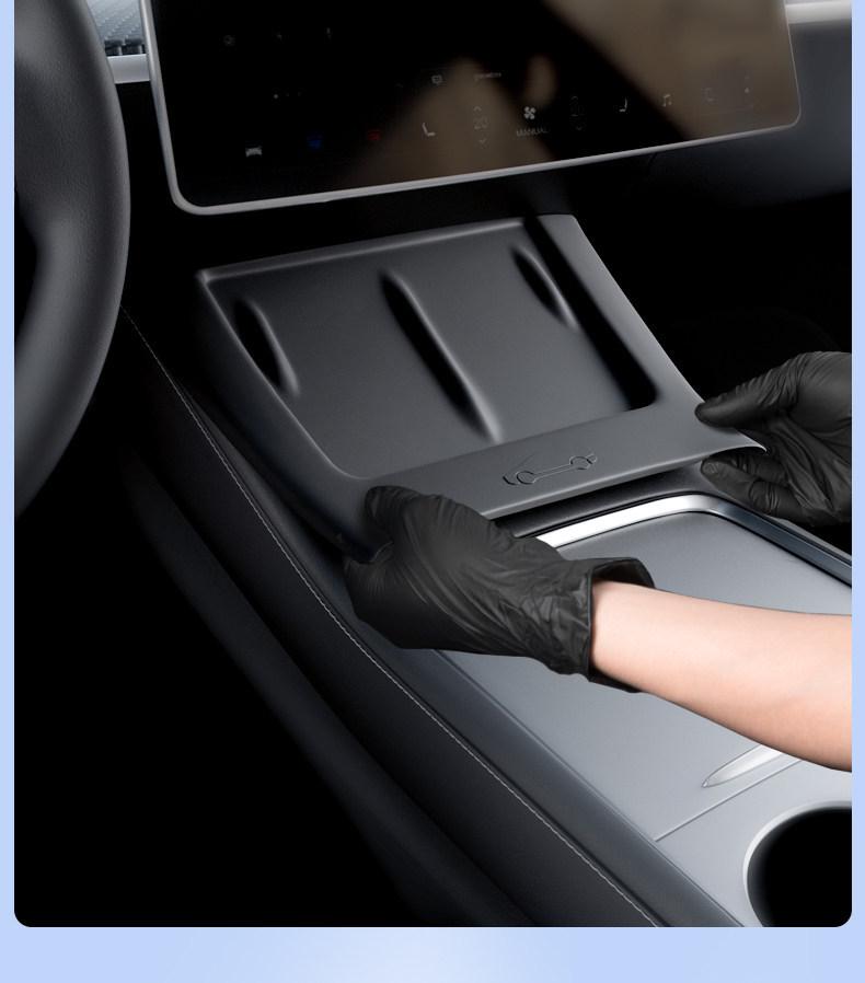 Wireless Charging Silicone Pad for Tesla Model Y Interior