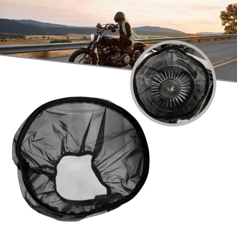 Motorcycle Waterproof Air Filter Rain Sock Dustproof Protective Cover for Motorbike Air Cleaner Cover