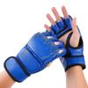 1 Paar Pu Boxhandschuhe Halbfinger Sandbag Taekwondo Muay Thai Handschuhe Professionelle Box-Trainingsausrüstung