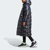 Adidas Originals Windproof Lightweight Sports Long Down Jacket Men outerwear Black IL6151