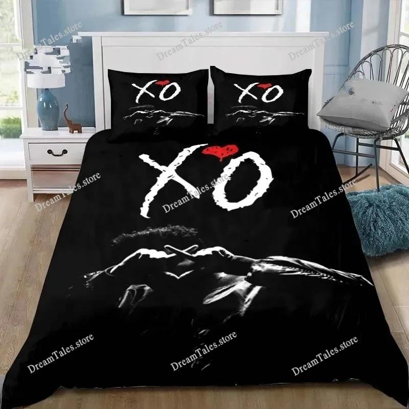Singer XO The Weeknd Bedding Sets Exquisite Bed Supplies Set Duvet Cover Bed Comforter Set Bedding Set Children Birthday Gift369