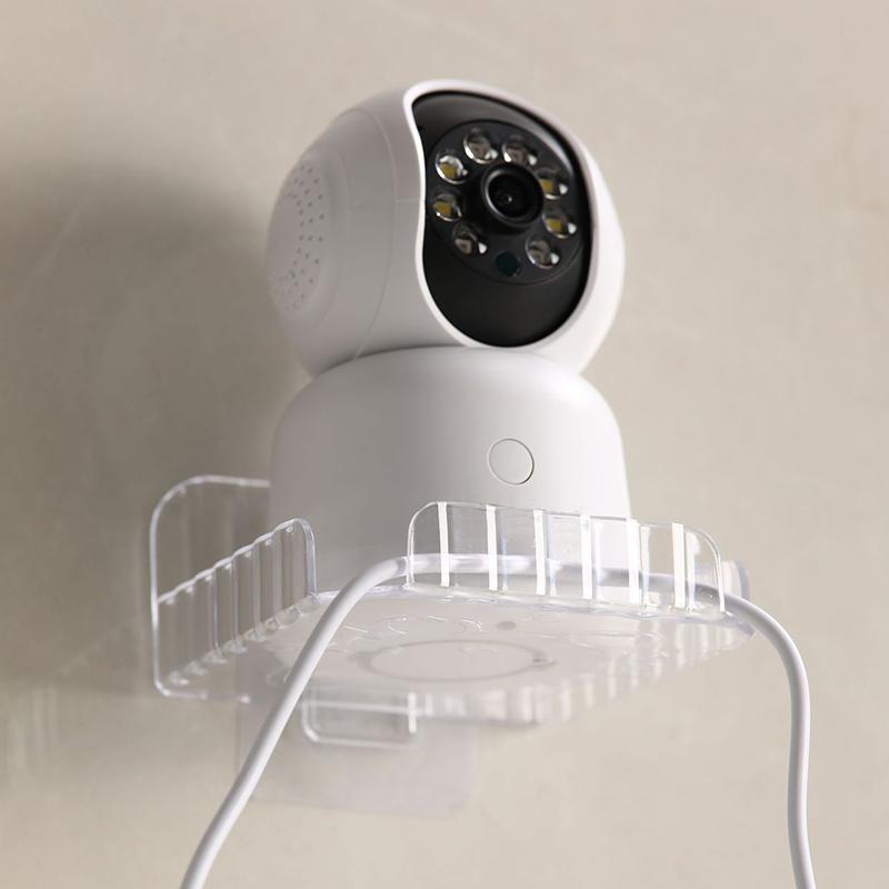 Punch-Free Security Surveillance Camera Stand New Traceless Wall-Mounted Bracket Home Self-Adhesive Drill-Free Fixer 1Pcs