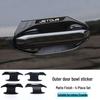 Jetour Traveler ShanHai T2 Car Door Handle Cover & Tailgate Decorative Sticker Set.