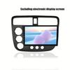 9 INCH Modified Panel for HONDA Civic 2001-2006 LHD MANUAL AC Dashboard Center Console Frame Panel Trim Cover