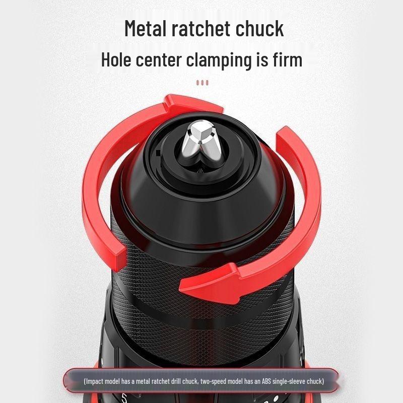 Brushless High-Power Lithium Battery Electric Drill & Screwdriver with Pure Copper Motor