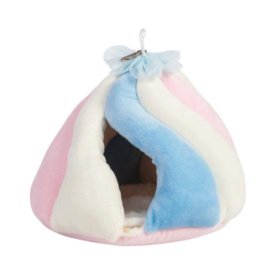 

Colorful Cotton Candy Shape Squirrel Small Pet Hammock Warm Sleeping Hanging Bed різнокольоровий