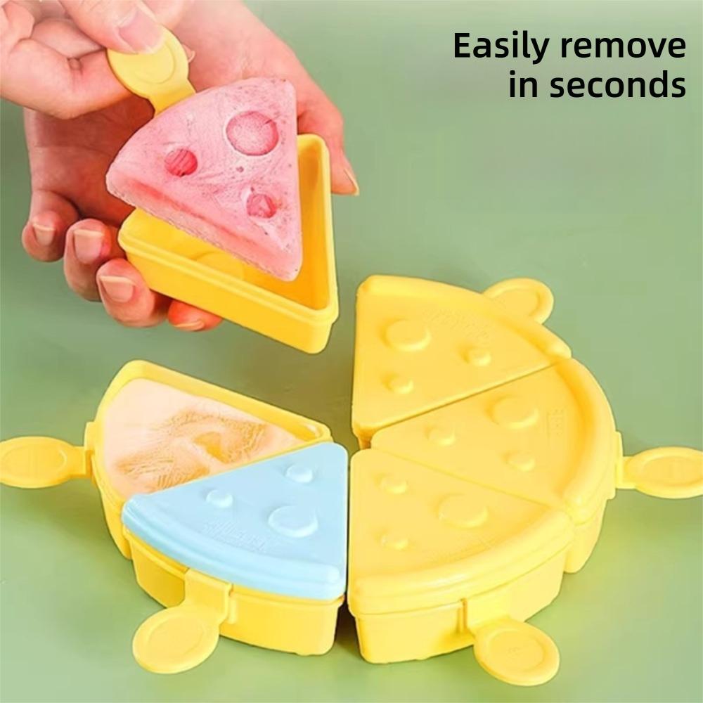Cheese Popsicle Mould Food Grade Plastic DIY Ice Cream Tools High Quality Ice Cream Molds DIY