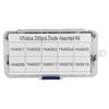 100pcs/200pcs/Box 10 Values DIP Diode Assorted Kit Box 10pcs/20pcs Each Value 1N4001-1N4007 1N5817-1N5819