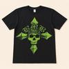Bret Michaels Band Skull Graphic Tee Black Rock Y2K Goth Punk Medium Unisex T-Shirt