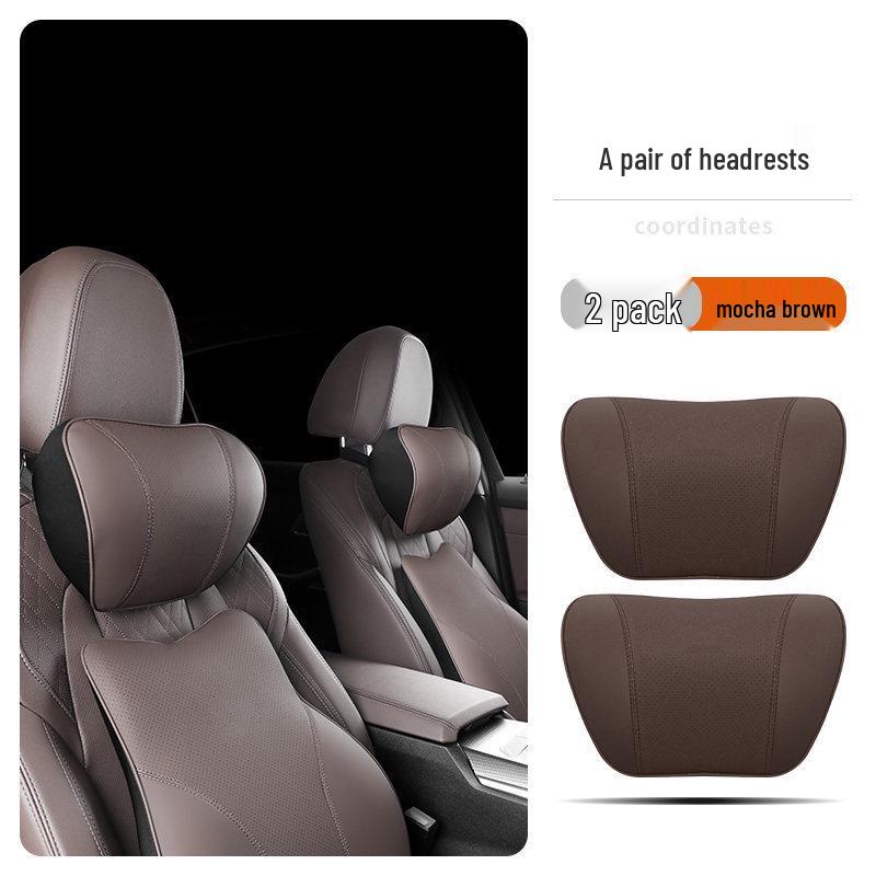 Tesla Headrest & Lumbar Support Pillow for Model 3/Y/X/S