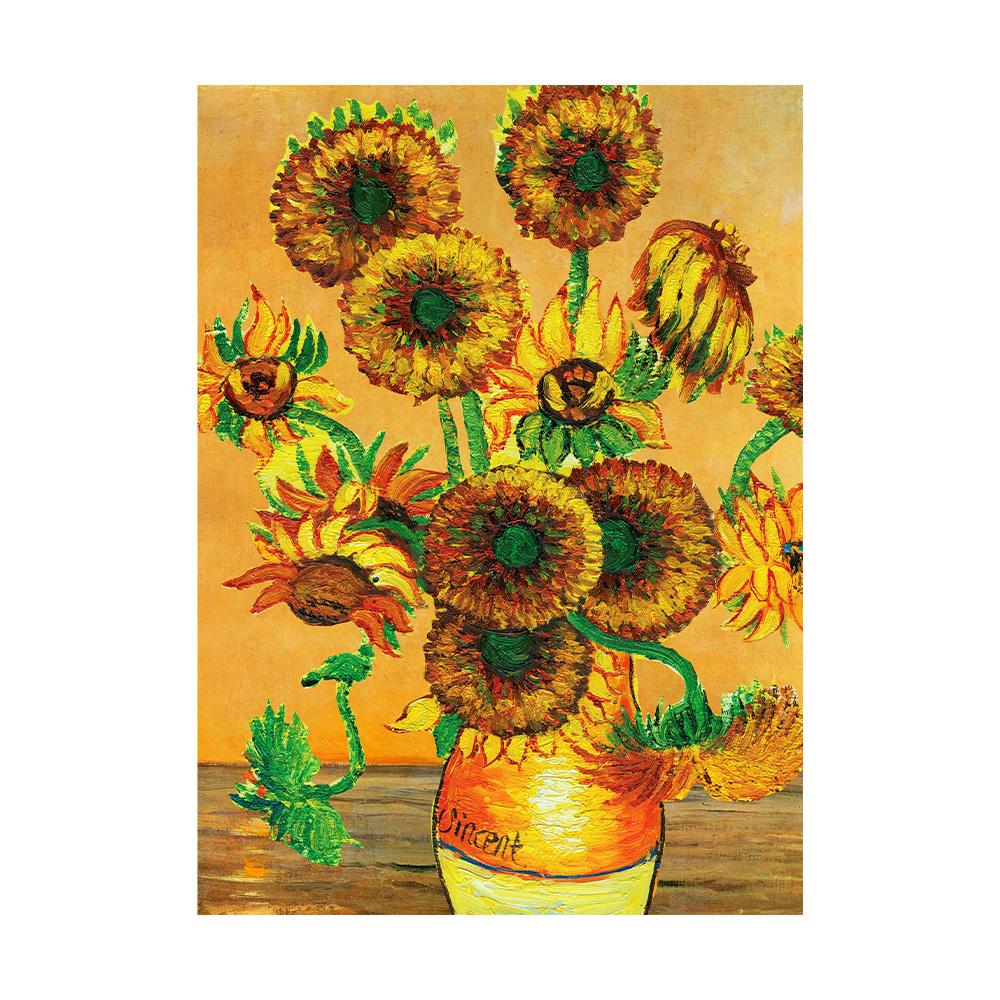 Van Gogh Classic Art Prints Abstract Sunflowers Poster Classic Art Decorative Paintings Bedroom Hallway Home Decor