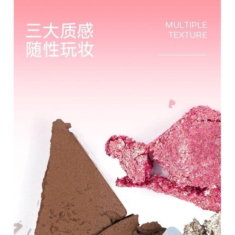 ROMANTISCHE SCHÖNHEIT - Lidschattenpalette mit 4 Farben - Blau