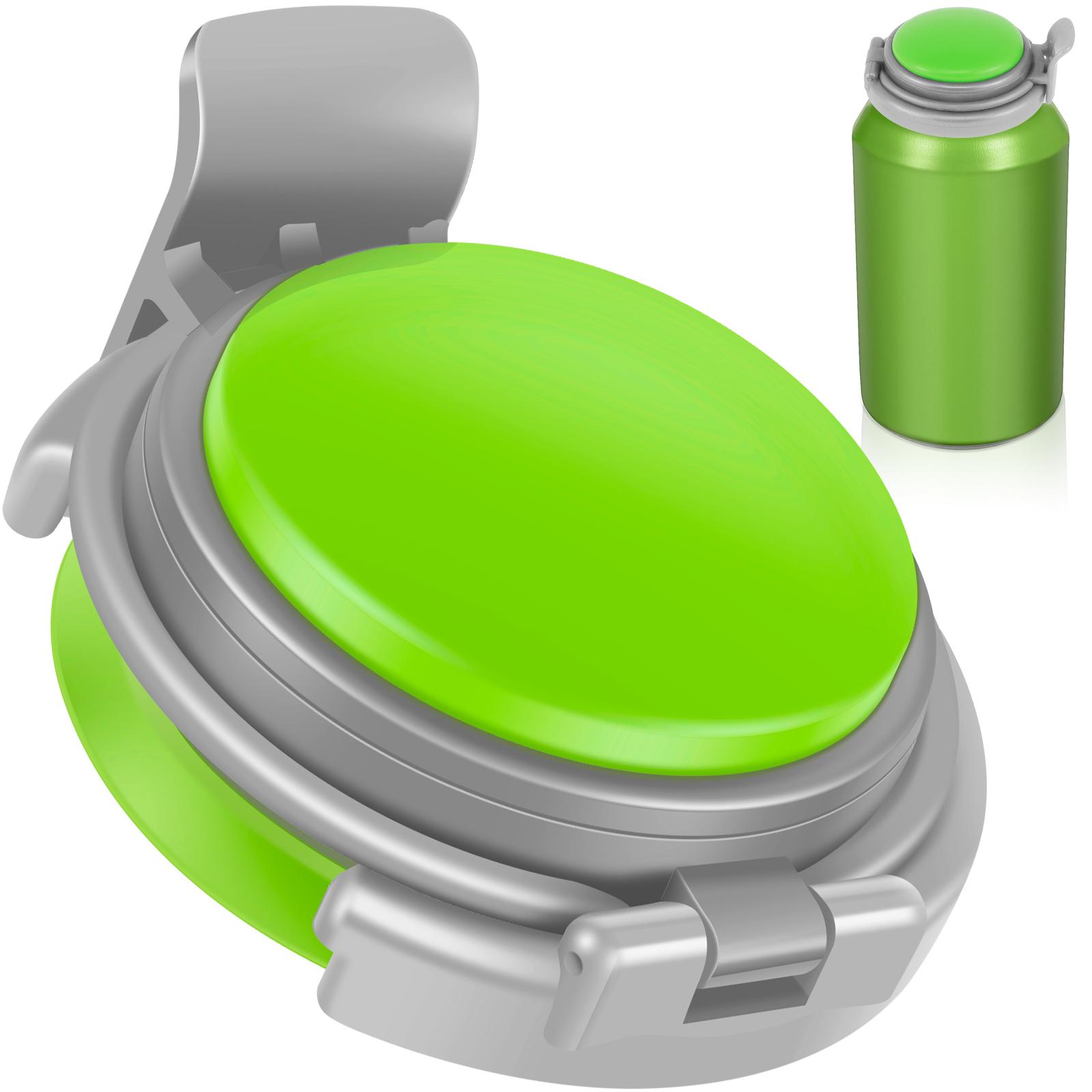 

Can Sealing Lids Leak-Proof Can Cover Protector Reusable Can Toppers Travel Portable Soda Beverage Beer Can Cover Kitchen Gadget зелёный