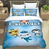 3D Octonauts Bedding Sets, Duvet Covers and Pillowcases, Bedroom Decor, Children's Gifts, Adult Single/double Beds.
