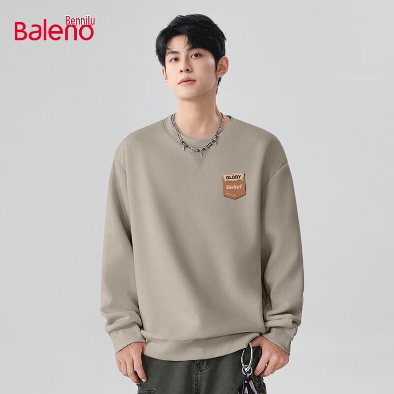 Baleno Men's Heavyweight Crewneck Sweatshirt