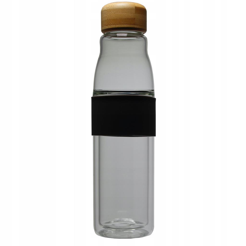 GLASS ECO THERMAL WATER BOTTLE 450 ml