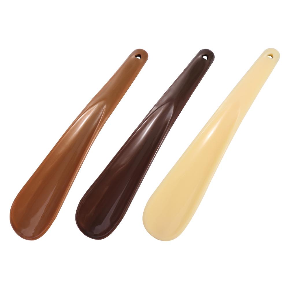 Shoe Aid Accessories 7.6" Shoe Horn Spoon Shape Lightweight Shoe Lifter PP Plastic Portable Lazy Shoe Helper