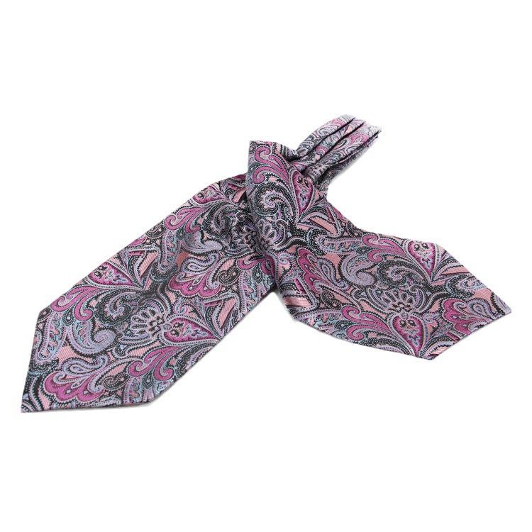 Men's Wide Tie Large Pattern Snood Scarf