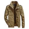 Winter New Young Men's Thin Military Jacket Military Clothing Cotton Loose Coat Men's Casual