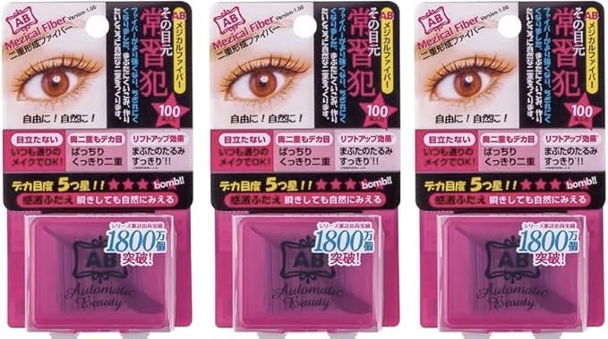 

of AB AB Medical Fiber Formed 100 Pieces with Stick Red 3 Pieces [Set 3] (Automatic Beauty) (Double Fiber)