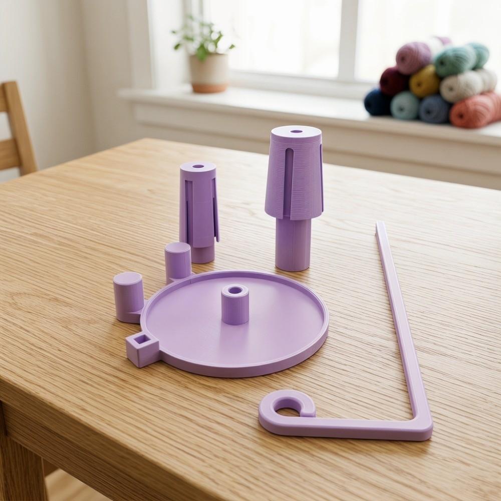 3D Printing Vertical Large Spool Holder Compatible Home Sewing Machines Sewing Machines Threader Stable Thread Spool Feeder