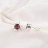 Rhodolite Gemstone Jewelry, Handmade Silver Jewelry, 925 Solid Sterling Silver Earrings, Gorgeous Silver Earrings For Wedding Gift