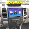 Car Radio Fascia for Toyota Prado 120 J120 DVD Stereo Frame Plate B