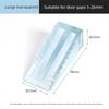 Anti-Collision Moveable Door Stopper - Safety Silicone Rubber Wedge Door Barrier for Home