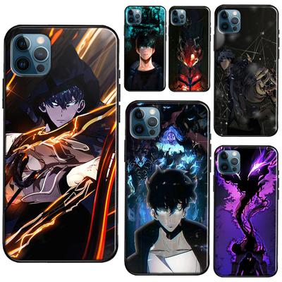 Anime Solo Leveling Case For iPhone XR X XS Max SE 2020 7 8 Plus Phone Cover For iPhone 11 14 12 13 Pro Max Mini