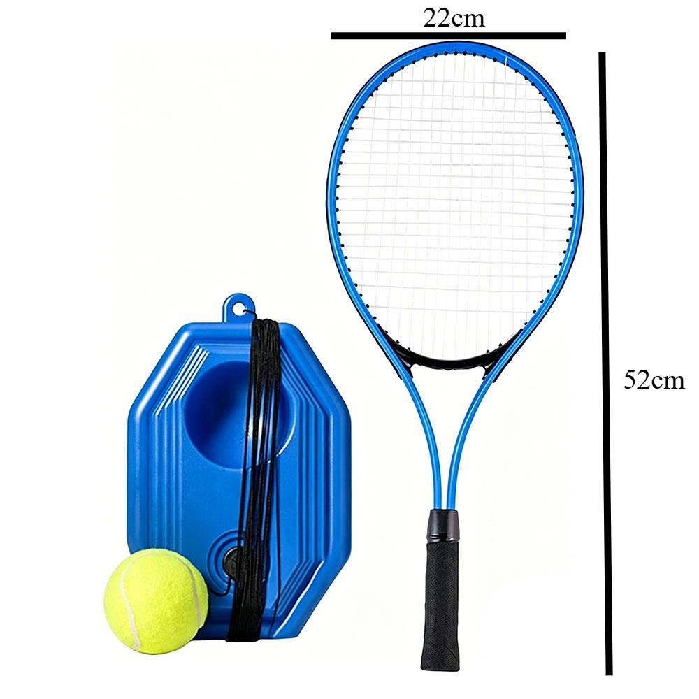 One Set of Tennis Practice Equipment for Tennis Coaches To Use String Balls and Bouncing Balls for Individual Tennis Training. Tennis Training Device